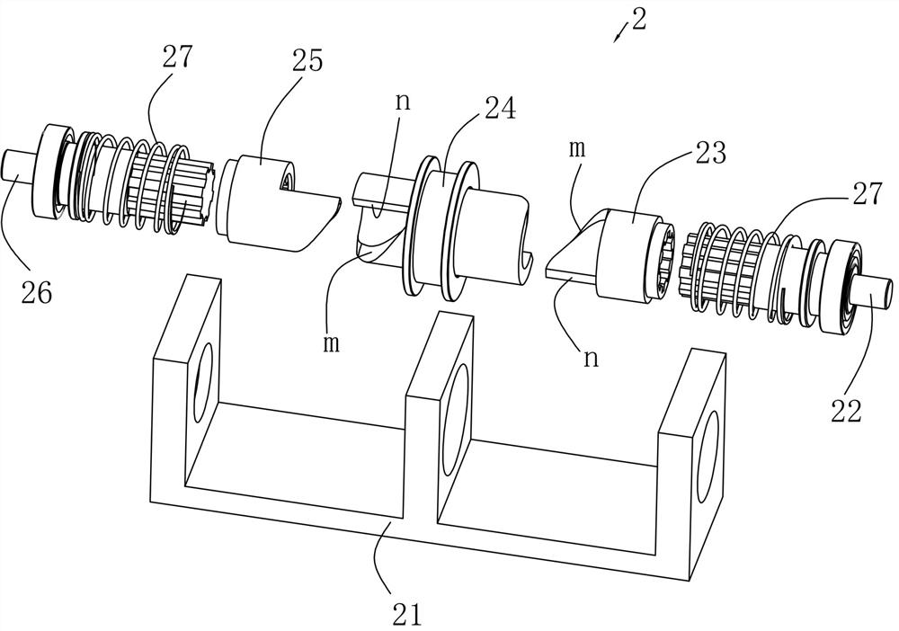 A linear flexible variable stiffness adaptive artificial joint transmission device