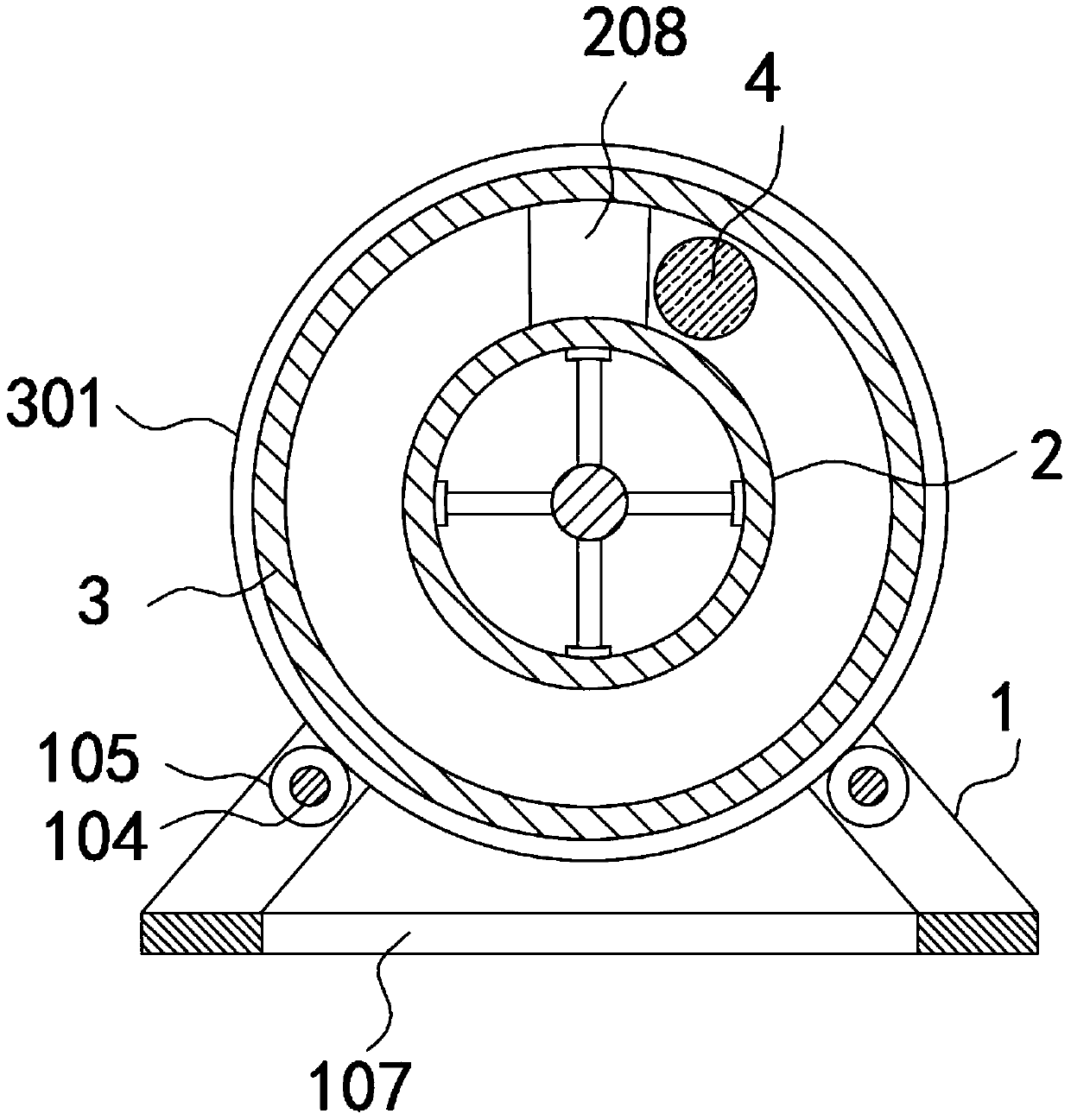 Anti-blocking double-layer roller screen