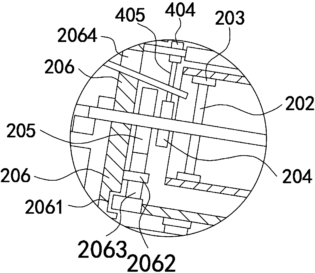 Anti-blocking double-layer roller screen