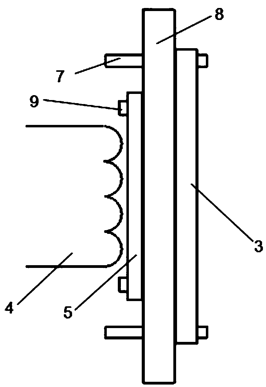 High-voltage switching device for potential therapeutic instrument