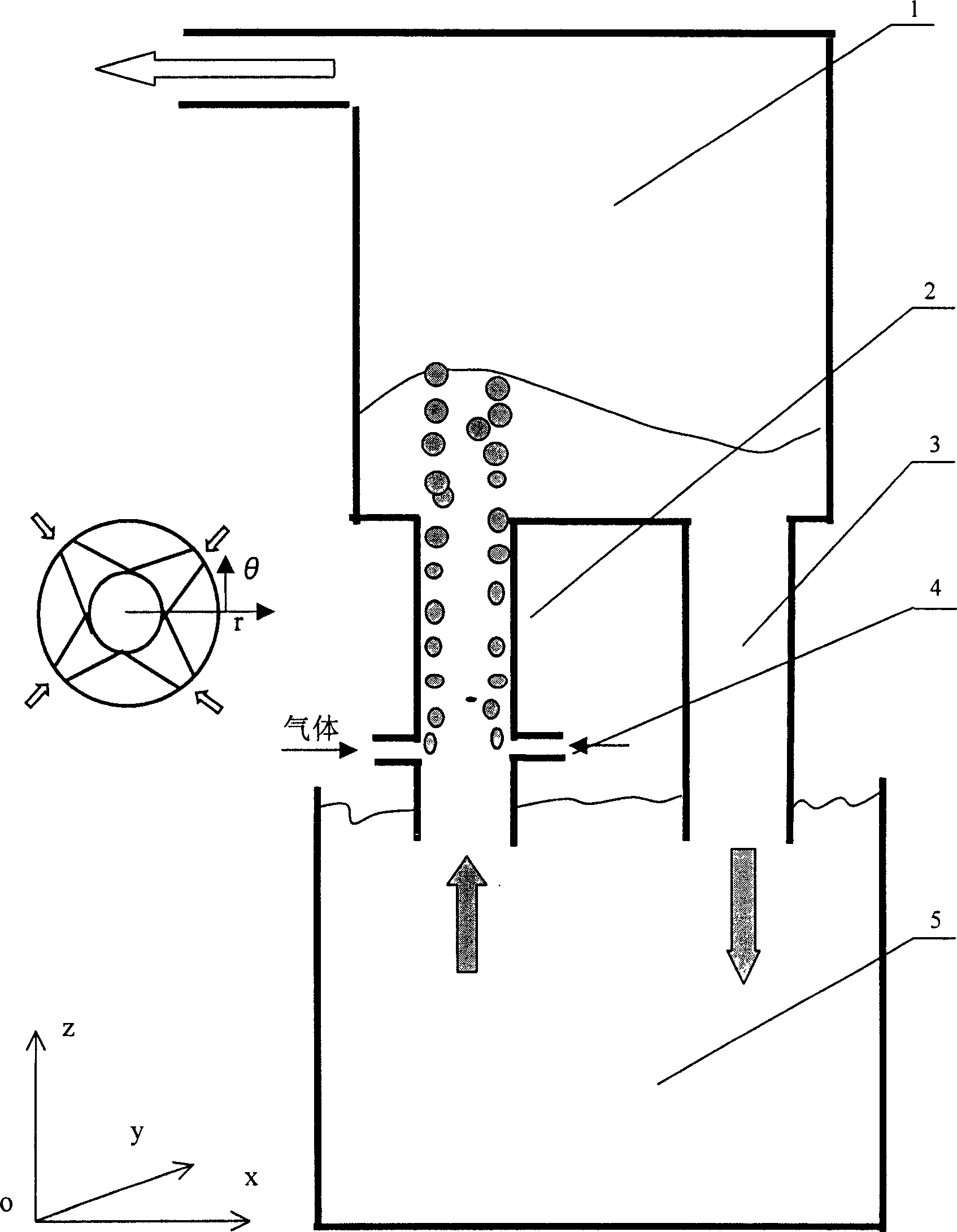 Improved circulation type molten steel vacuum refining method and device