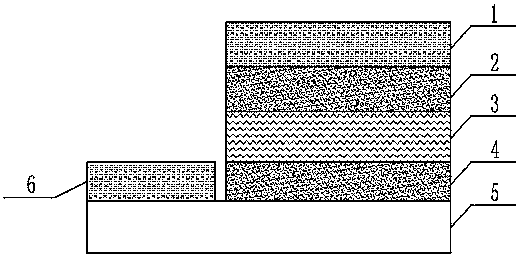 Preparation method of flexible large-area perovskite solar cell based on roller coating process