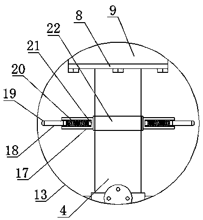 Wind speed alarm system device of ventilation cabinet