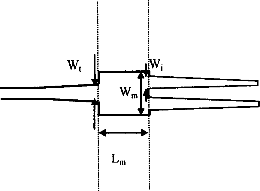 Plant waveguide and optical fibre low-loss connecting method