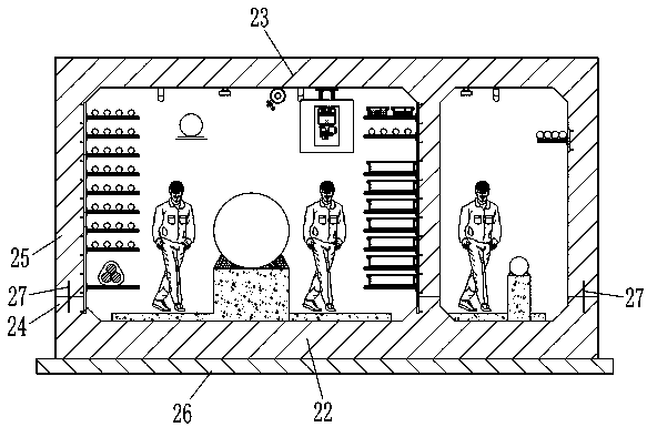 Sponge urban road in which comprehensive pipe rack is designed and road construction method