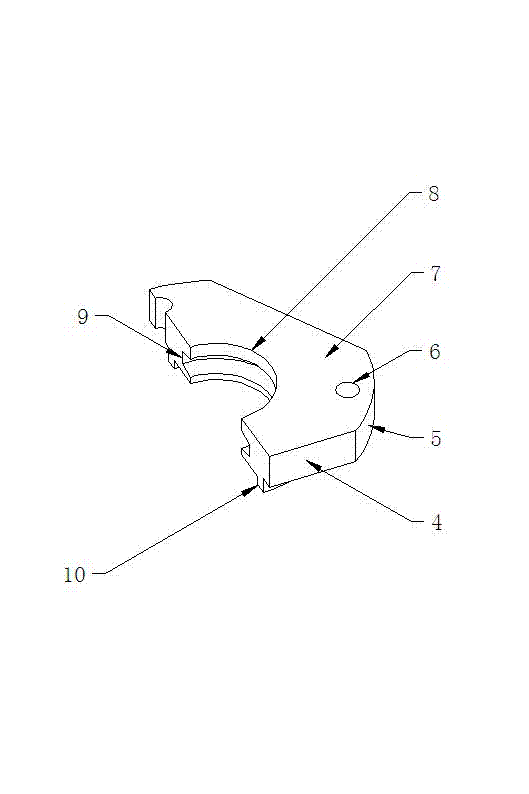 Leakage-proof end cover of rotating shaft