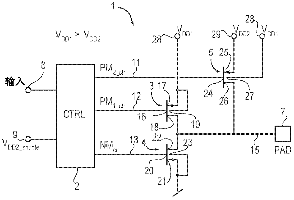 Hearing aid interface circuit and method