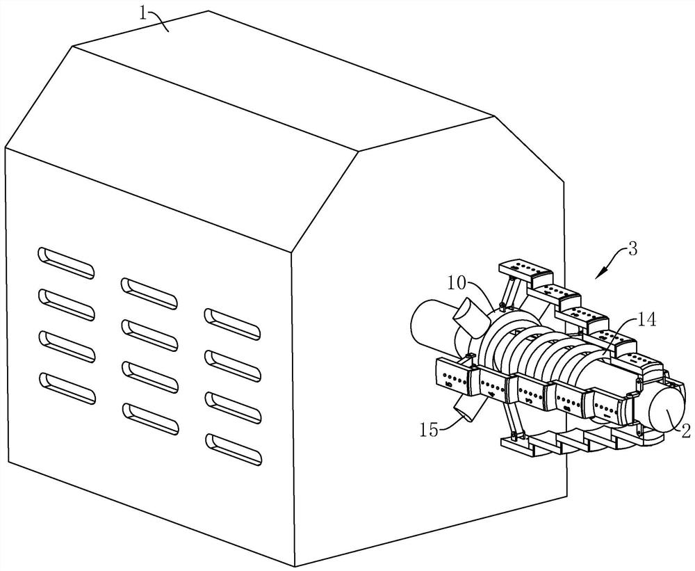 Positioning device used for gold jewelry grinding