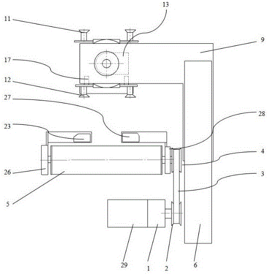 Battery string discharging and overturning mechanism