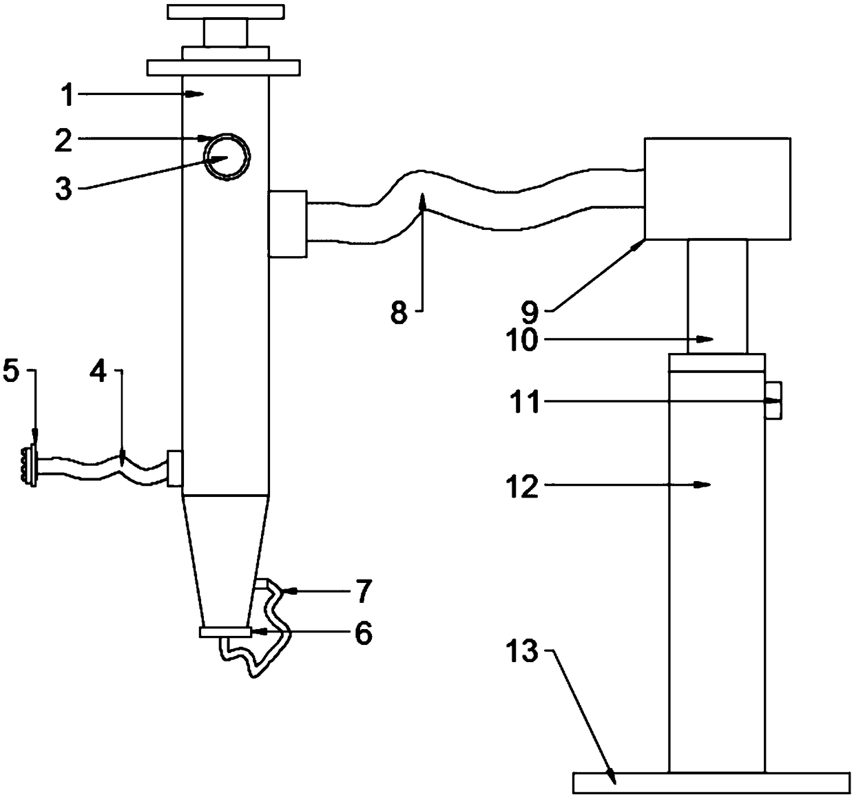 Plaque removal device for virus isolation and purification