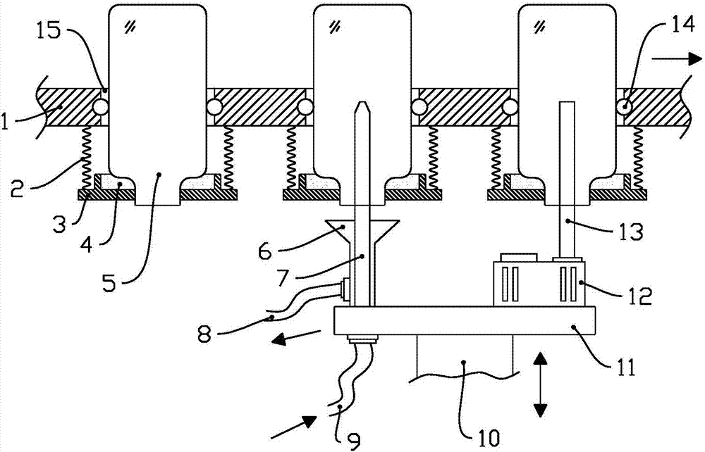 Cleaning and drying device for steel cylinder processing