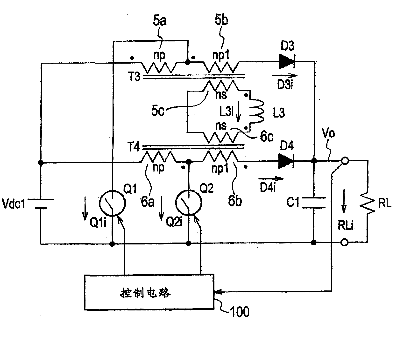 DC-DC converter with snubber circuit