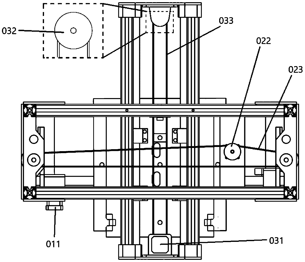 Additional material manufacturing equipment with high-response parallel leveling mechanism and leveling method