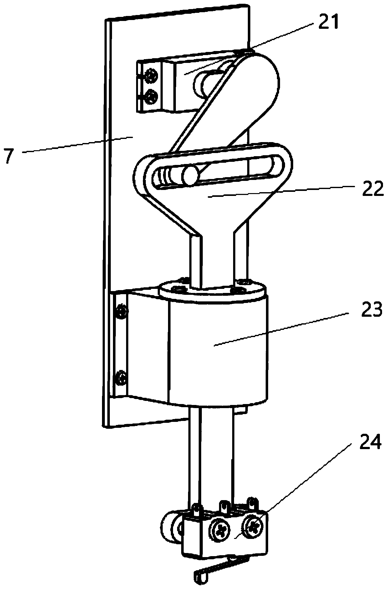 Additional material manufacturing equipment with high-response parallel leveling mechanism and leveling method