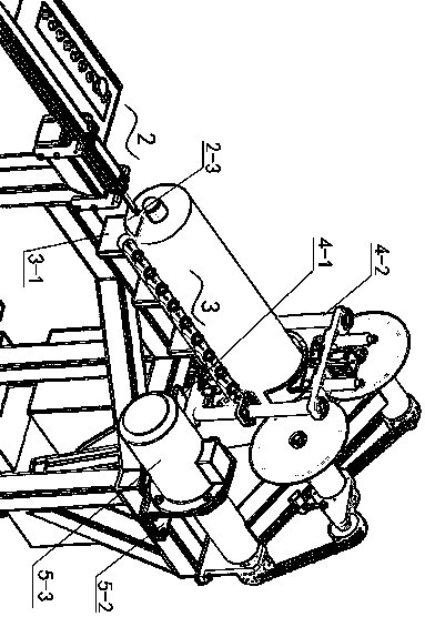 Special spinning dividing and cutting machine for organic silica gel coating layer cloth