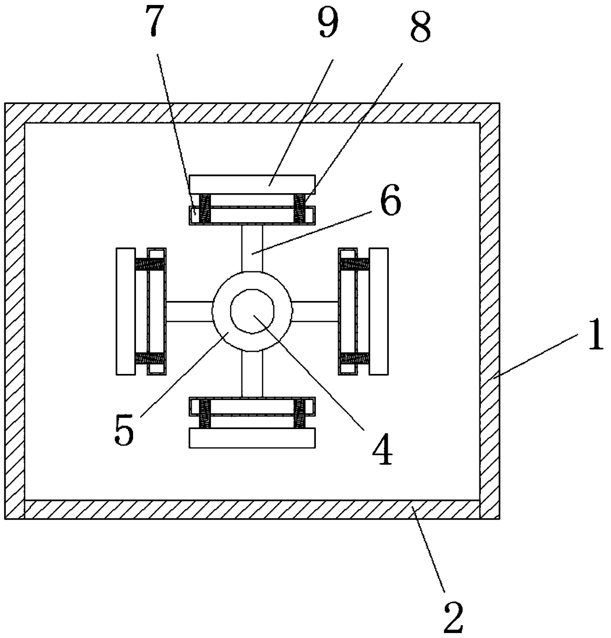 Water removal device for cotton cloth processing