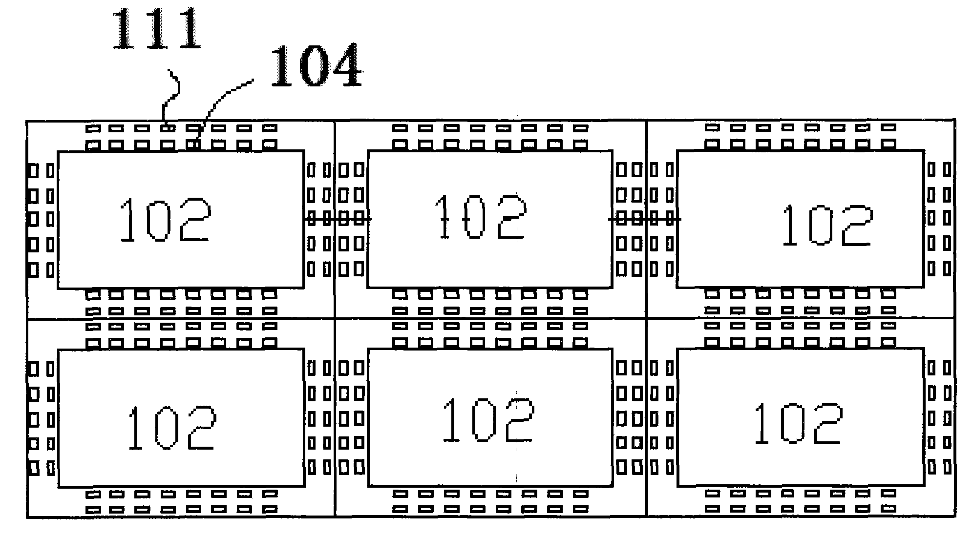 Ultrathin semiconductor chip packaging structure and manufacturing process thereof