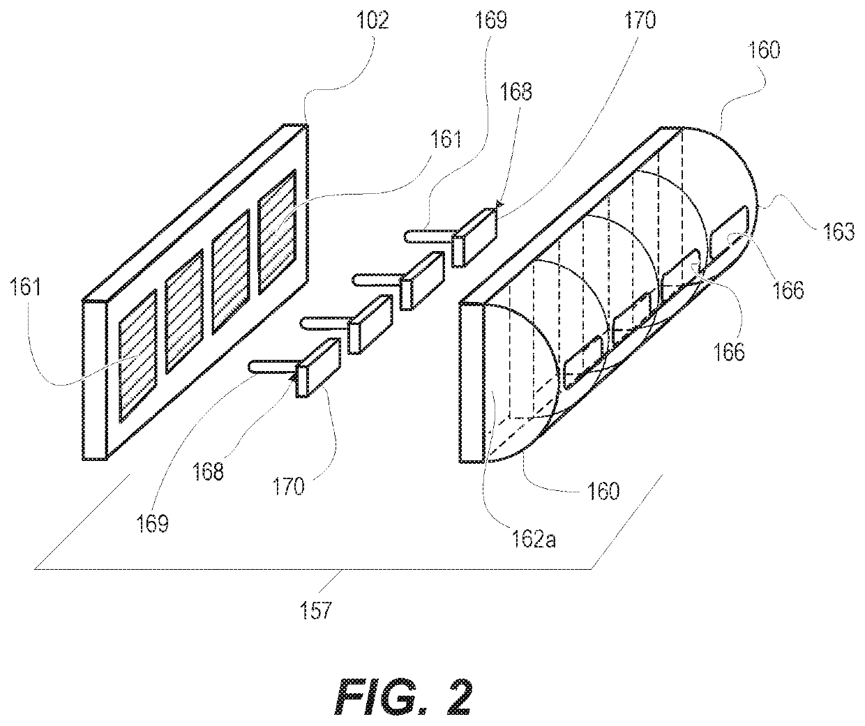 Coupling and re-radiating system for millimeter-wave antenna