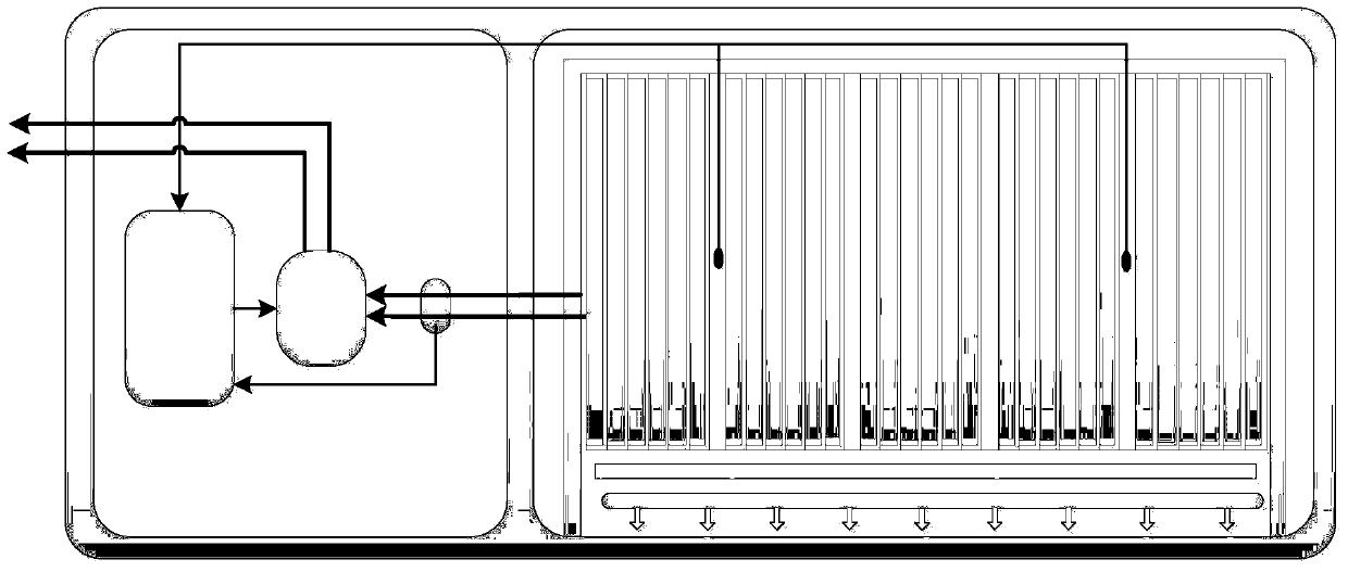 A lithium-ion battery module thermal balance management system