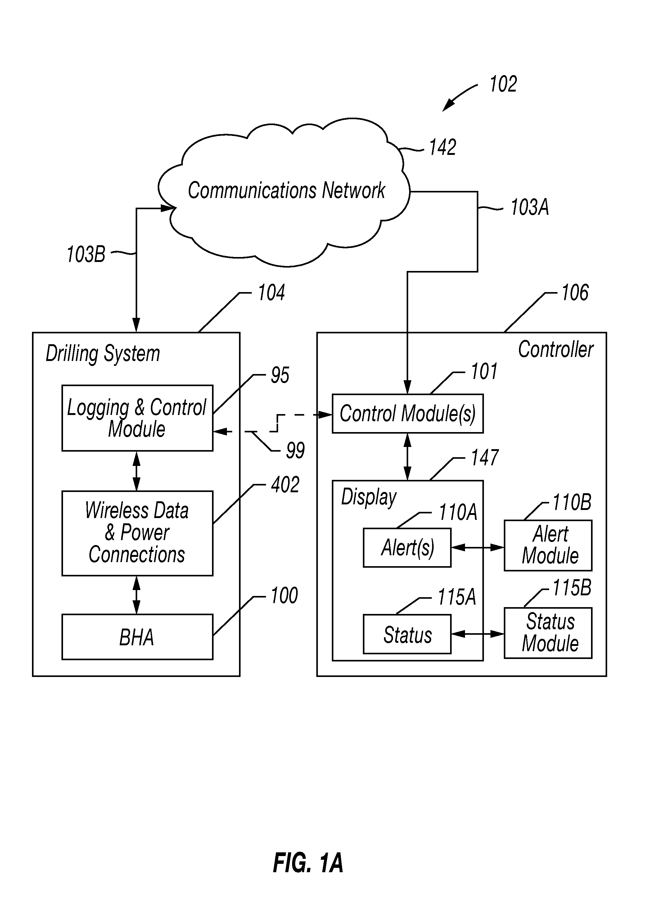 Casing Drilling Bottom Hole Assembly Having Wireless Power And Data Connection