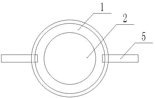 Quick-release decontamination head device of pollutant suction pipe of multi-functional combined pollutant suction car