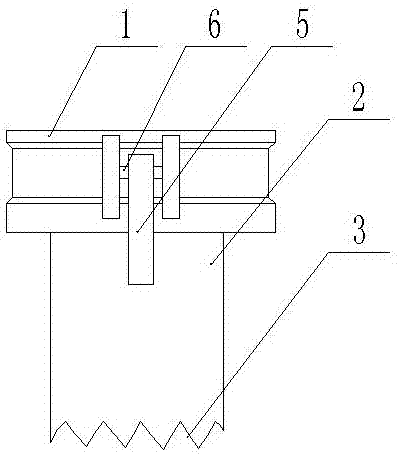 Quick-release decontamination head device of pollutant suction pipe of multi-functional combined pollutant suction car