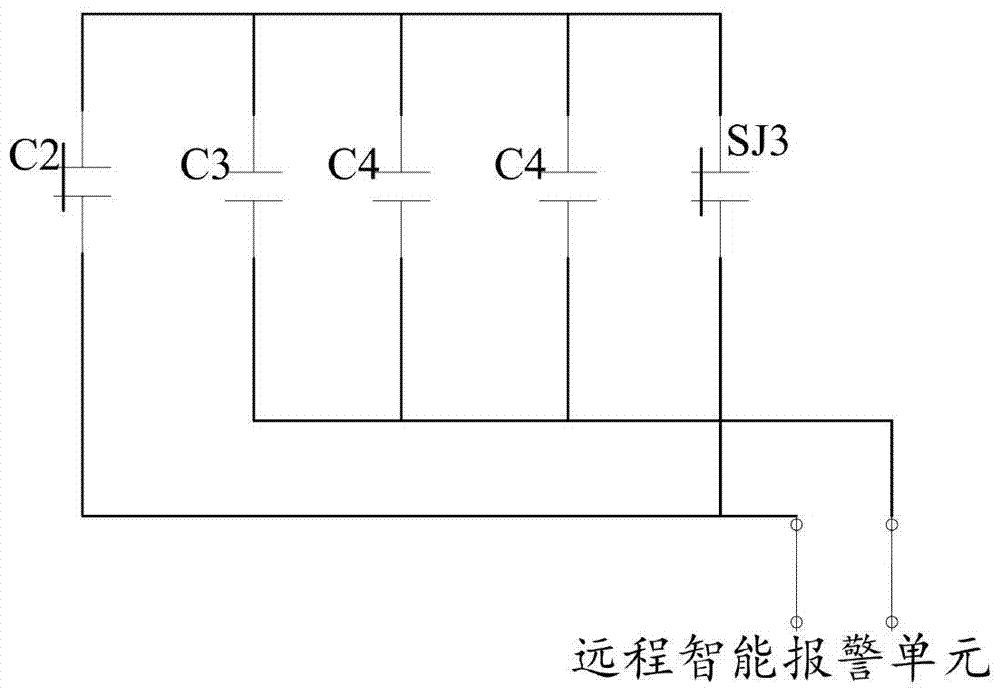 Electromechanical equipment fault location and alarm protection device