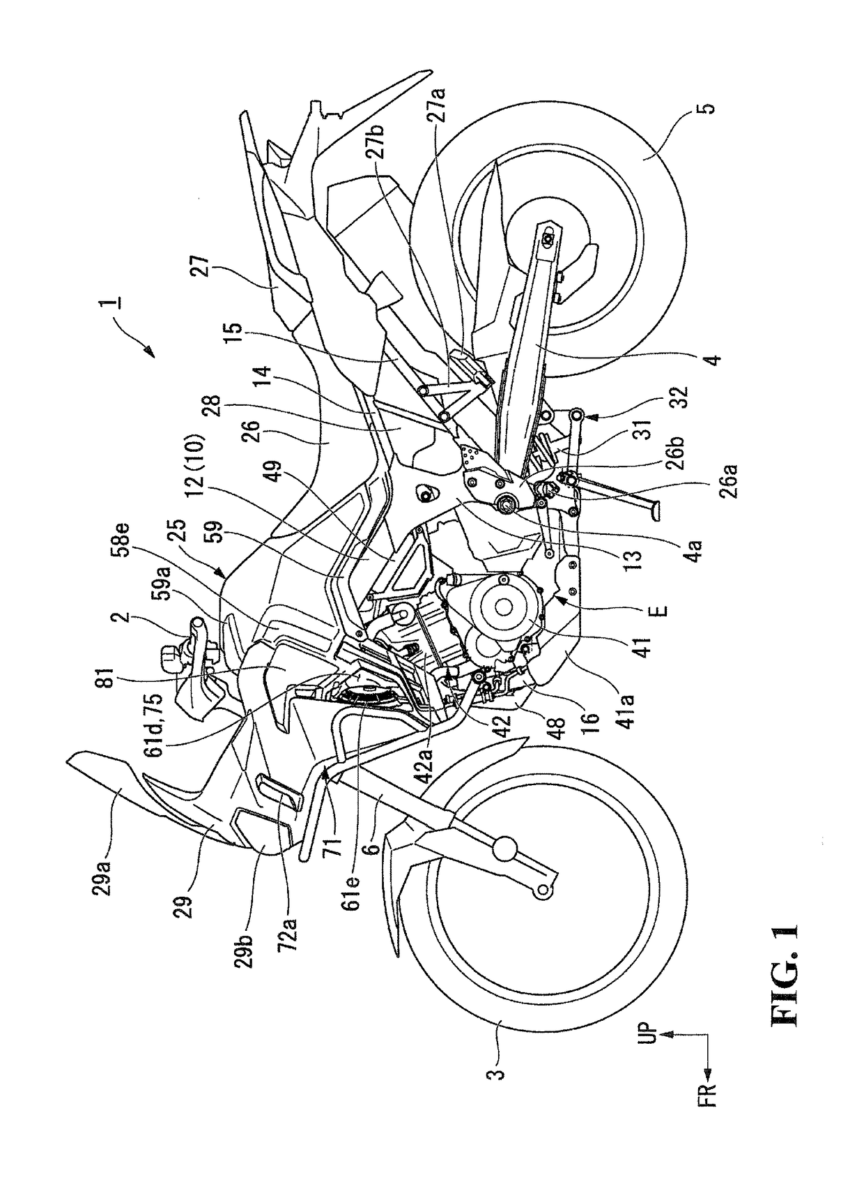 Saddle-ride type vehicle