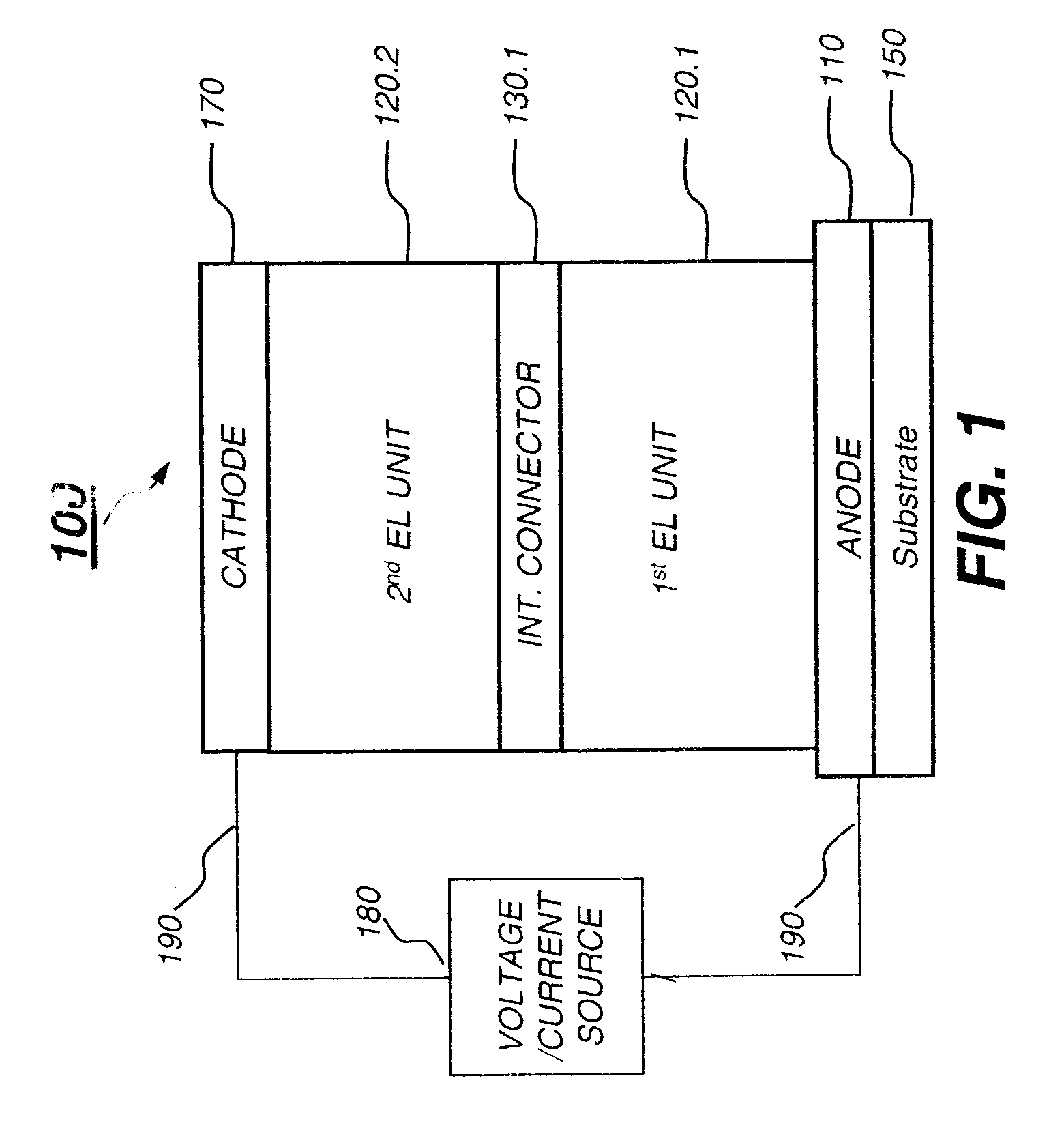 White light tandem OLED