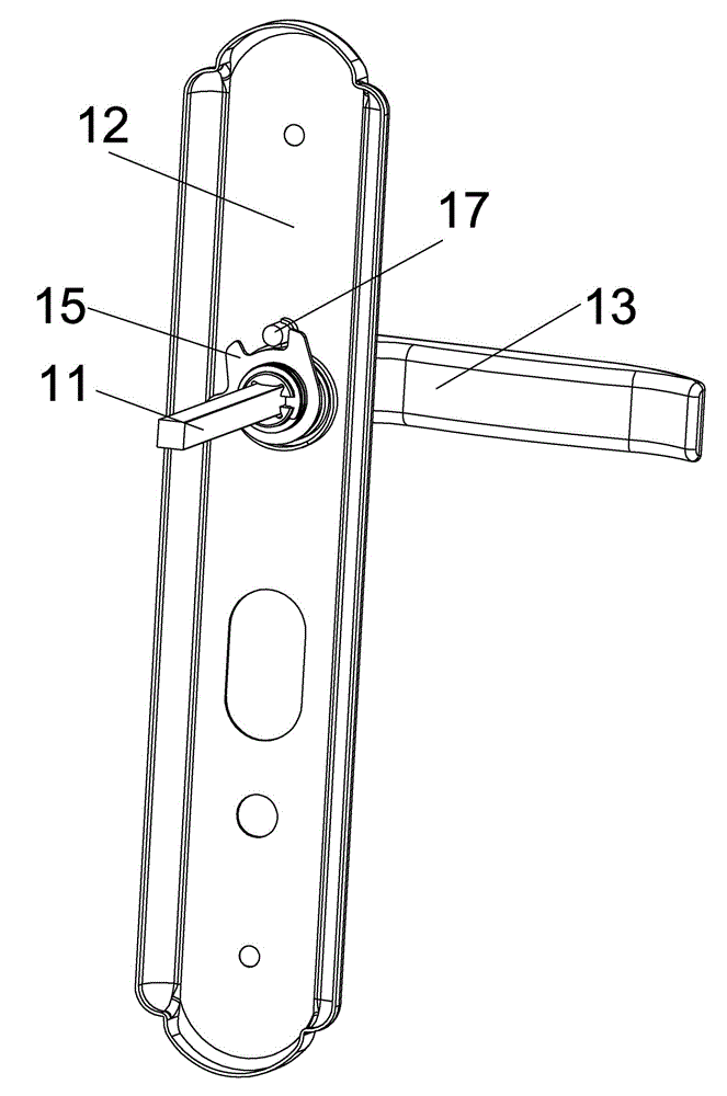 Silent mortise lock