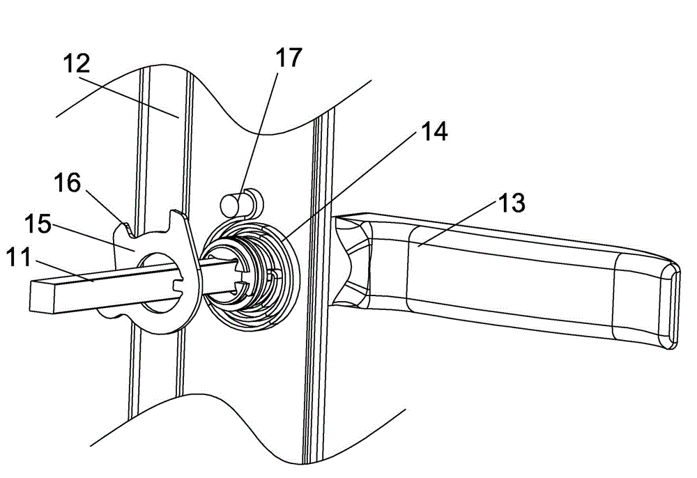 Silent mortise lock