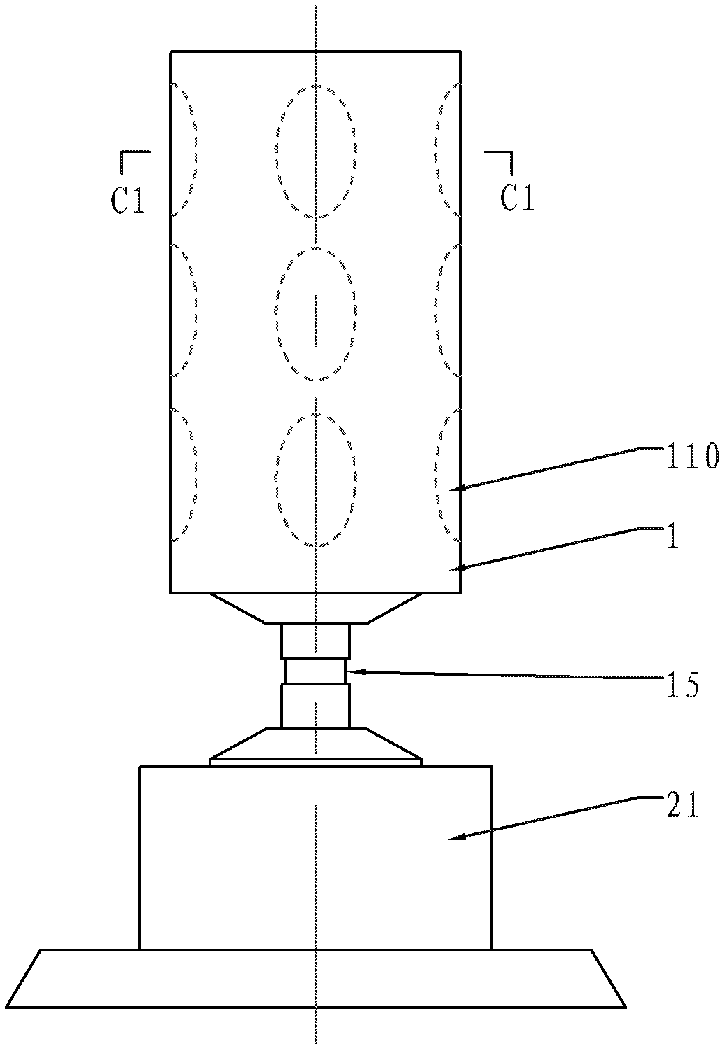 Dynamic response hitting training device