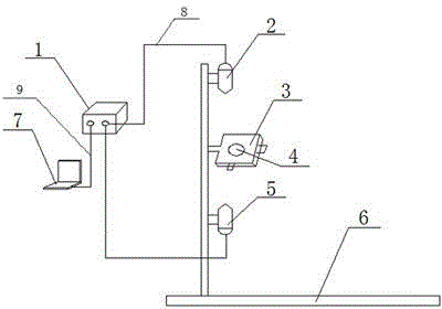 Lens center thickness measuring device and method based on double face confocal measurement