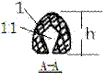 Laminated inorganic pipeline and preparation method thereof