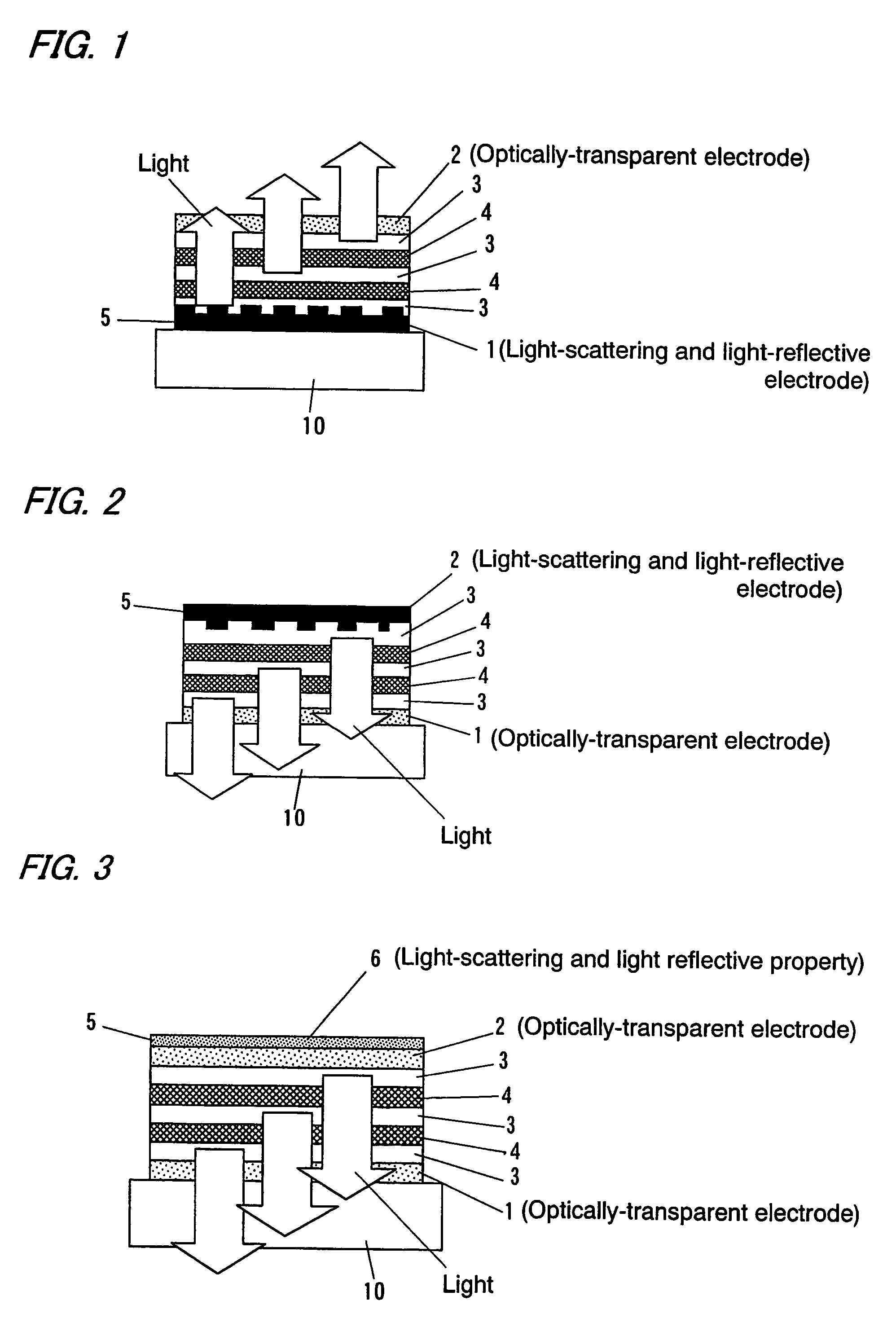 Organic light emitting device with reduced angle dependency