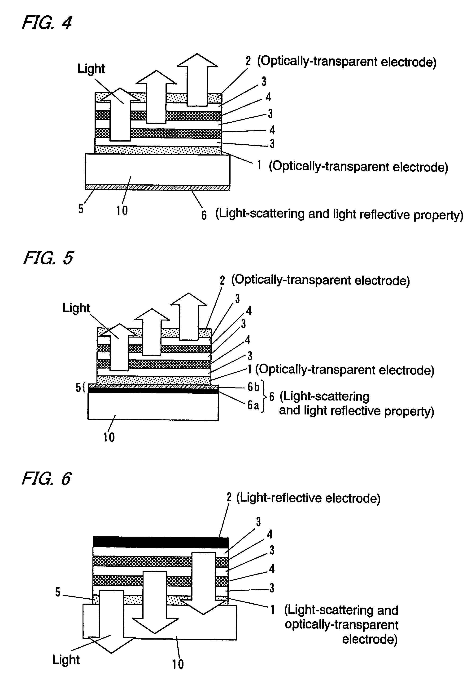 Organic light emitting device with reduced angle dependency