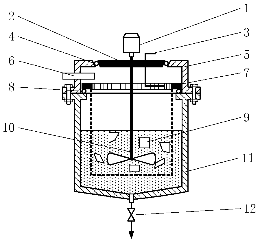 Filter material sample gamma measurement source preparation method and device based on particulate matter extraction