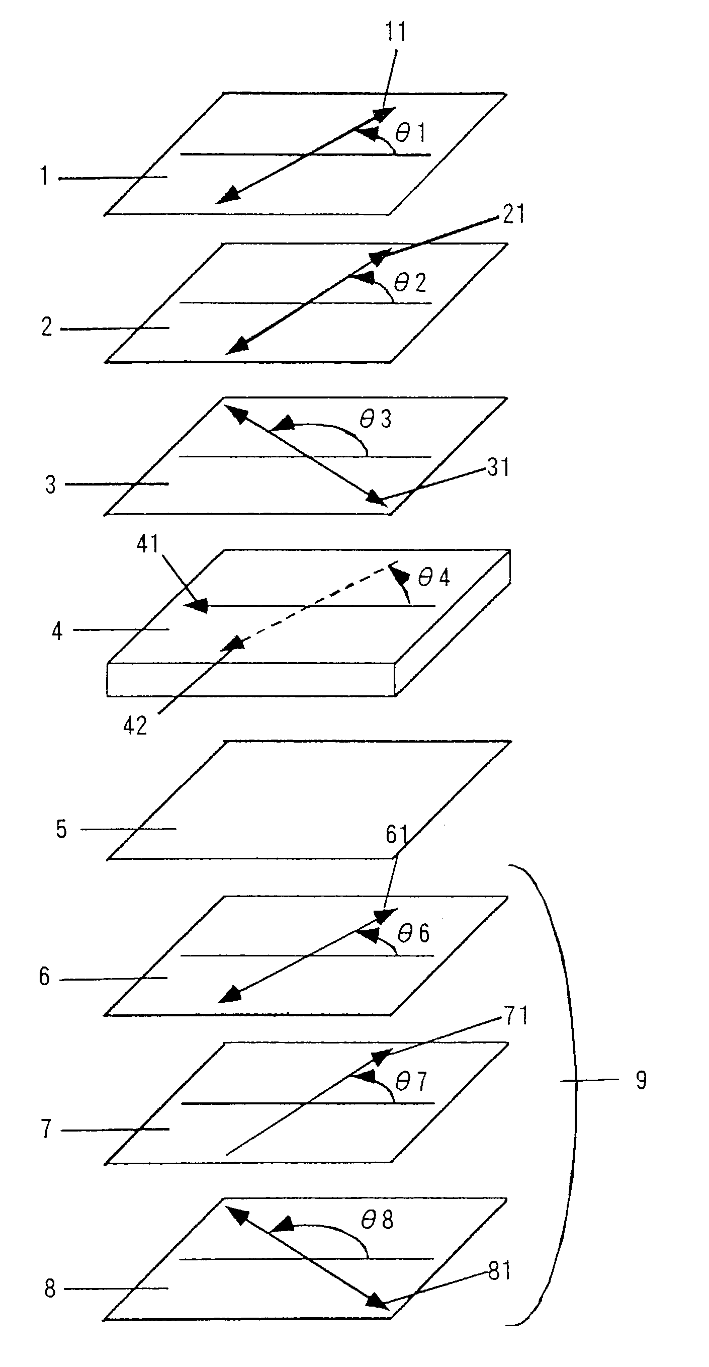 Circular polarization plate and liquid crystal display device