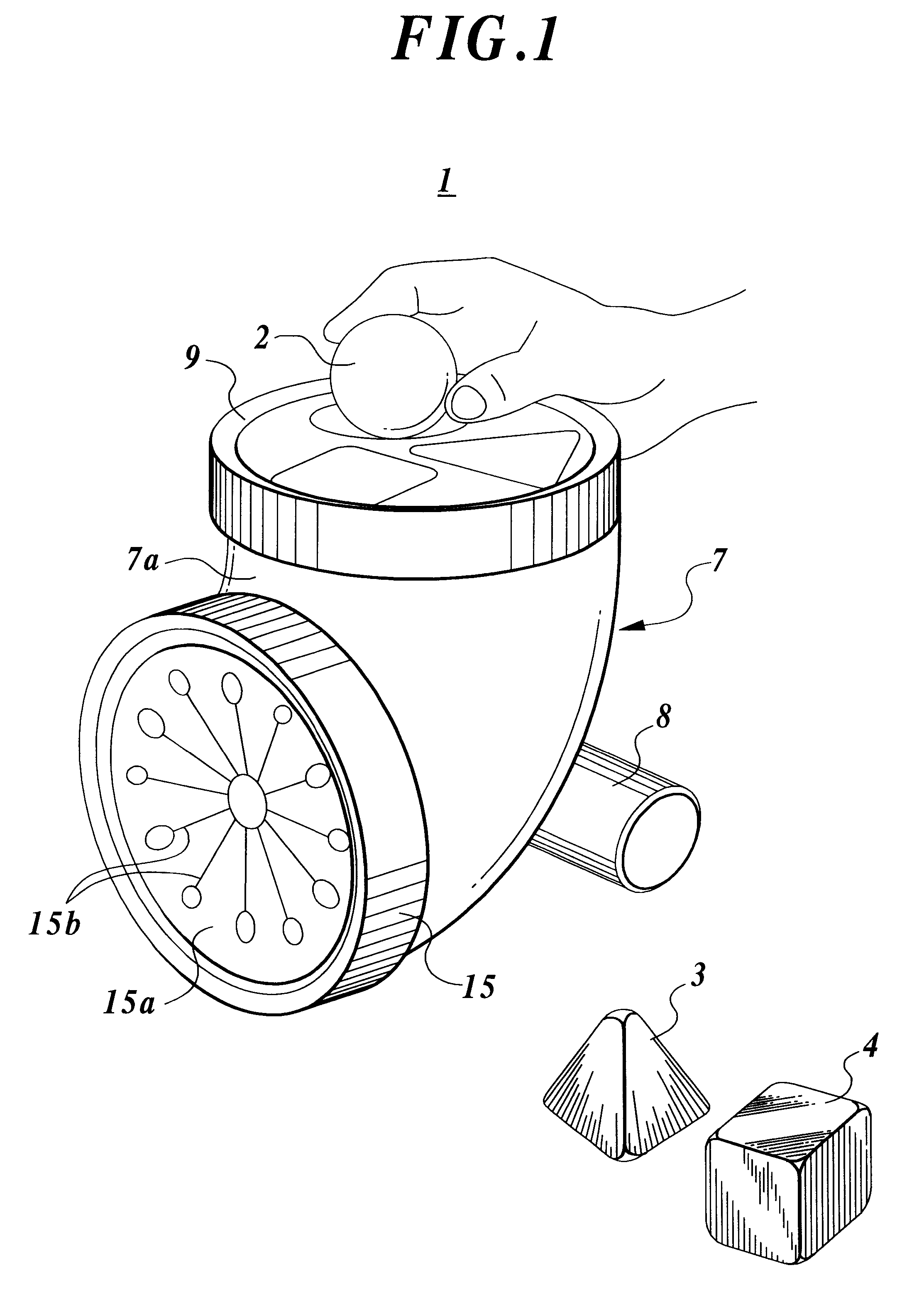 Shape fitting toy