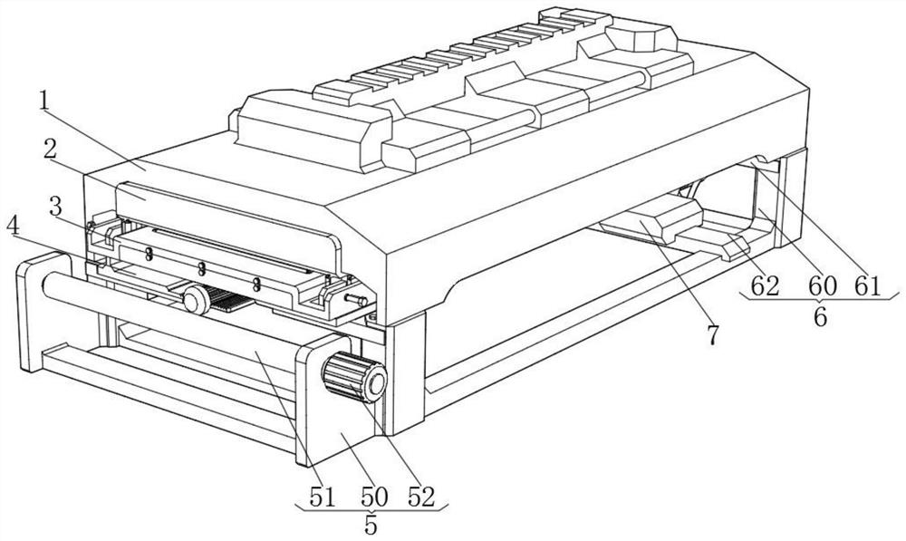 Cloth drying device capable of preventing edge curling and used for dance garment processing