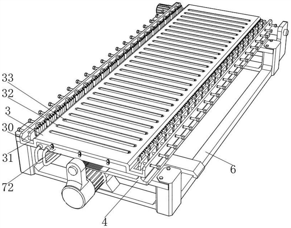 Cloth drying device capable of preventing edge curling and used for dance garment processing