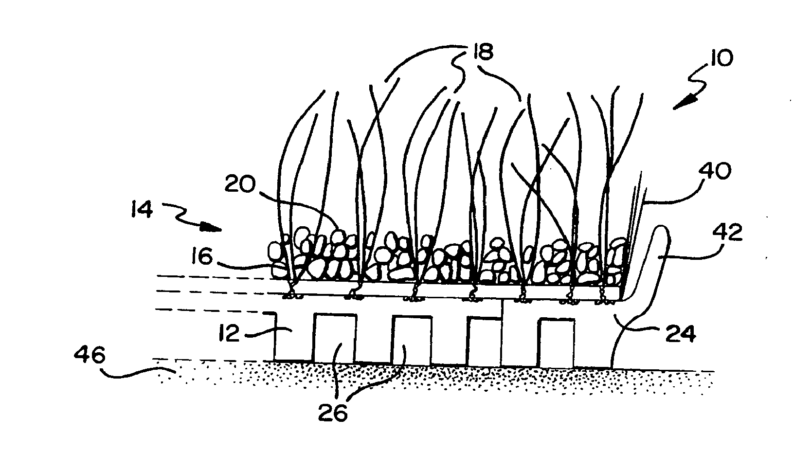 Modular synthetic grass turf assembly