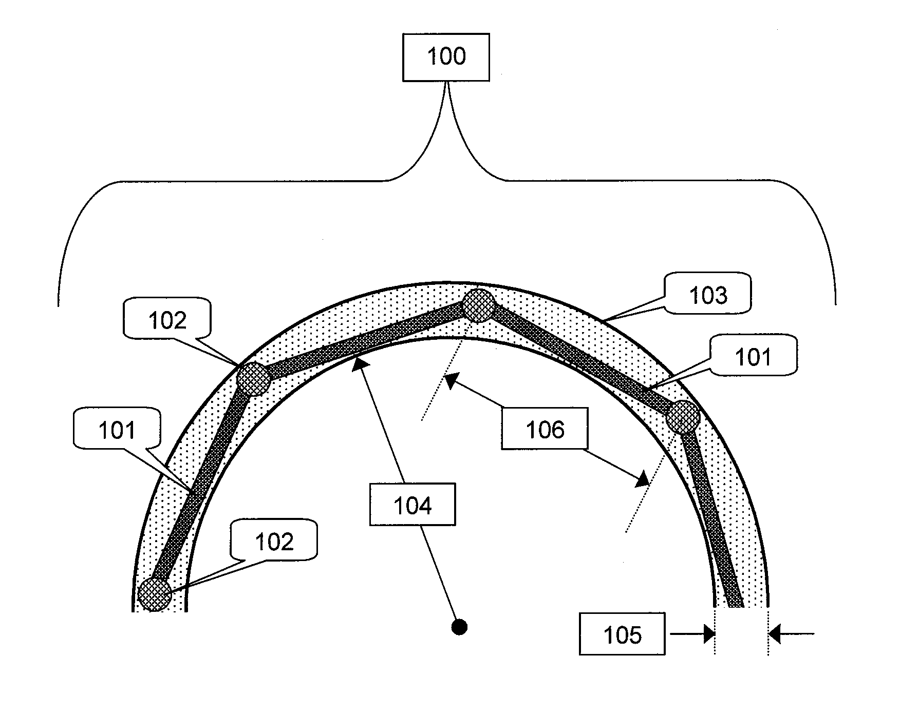 Underground modular high-voltage direct current electric power transmission system