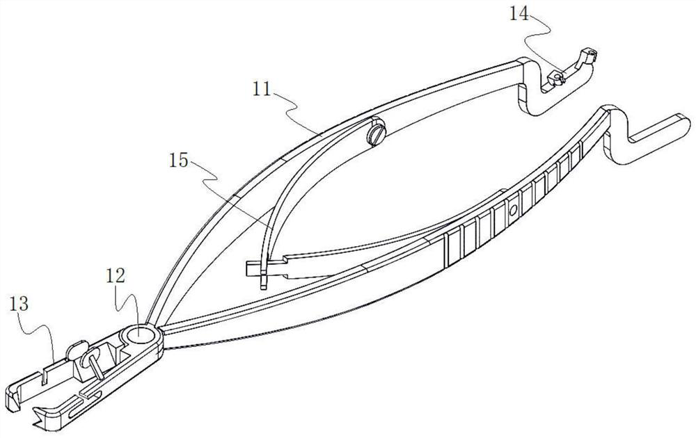 skin suture forceps