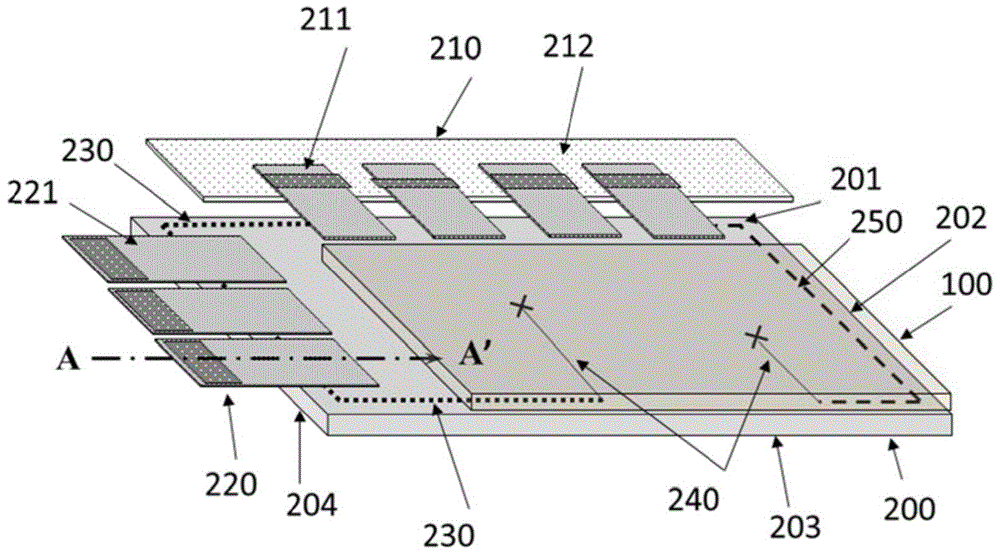 A liquid crystal display panel with repair line structure