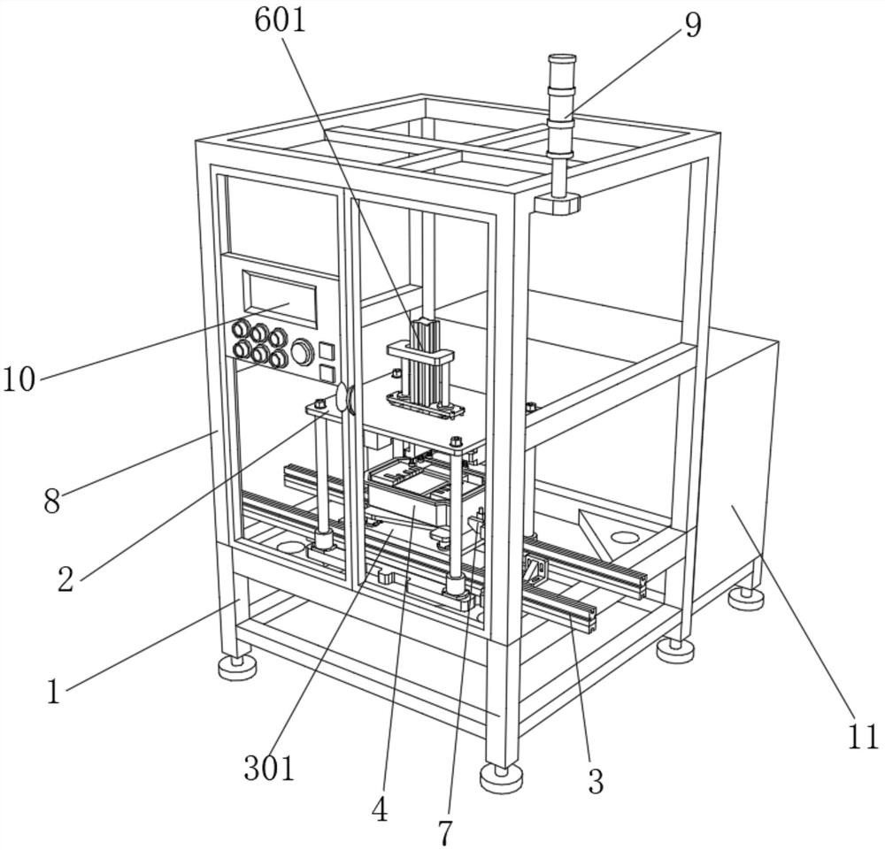 Automatic safety test device for new energy motor controller