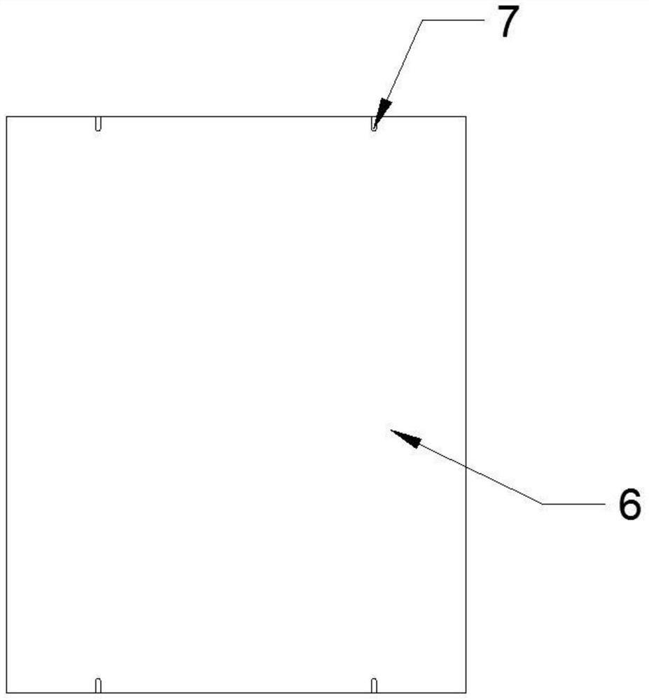 Composite material subway evacuation platform