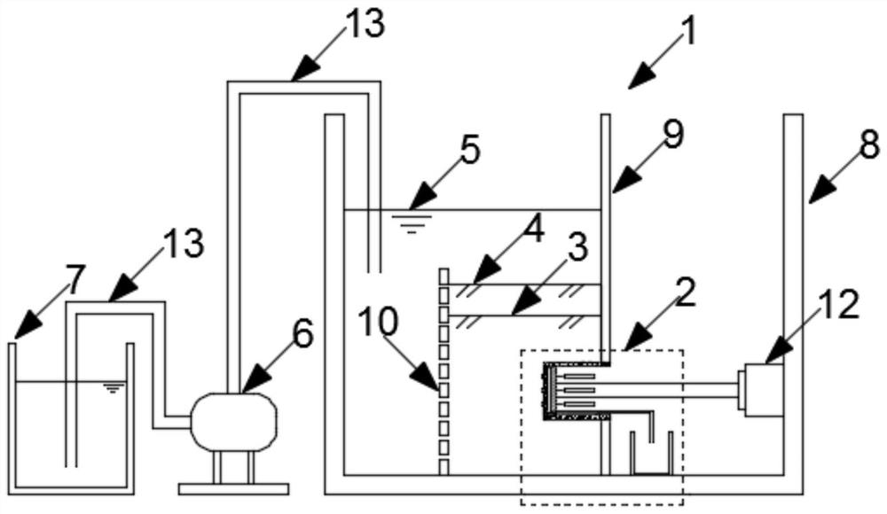 A seepage test system for excavation face under tidal load in river bottom shield tunnel construction