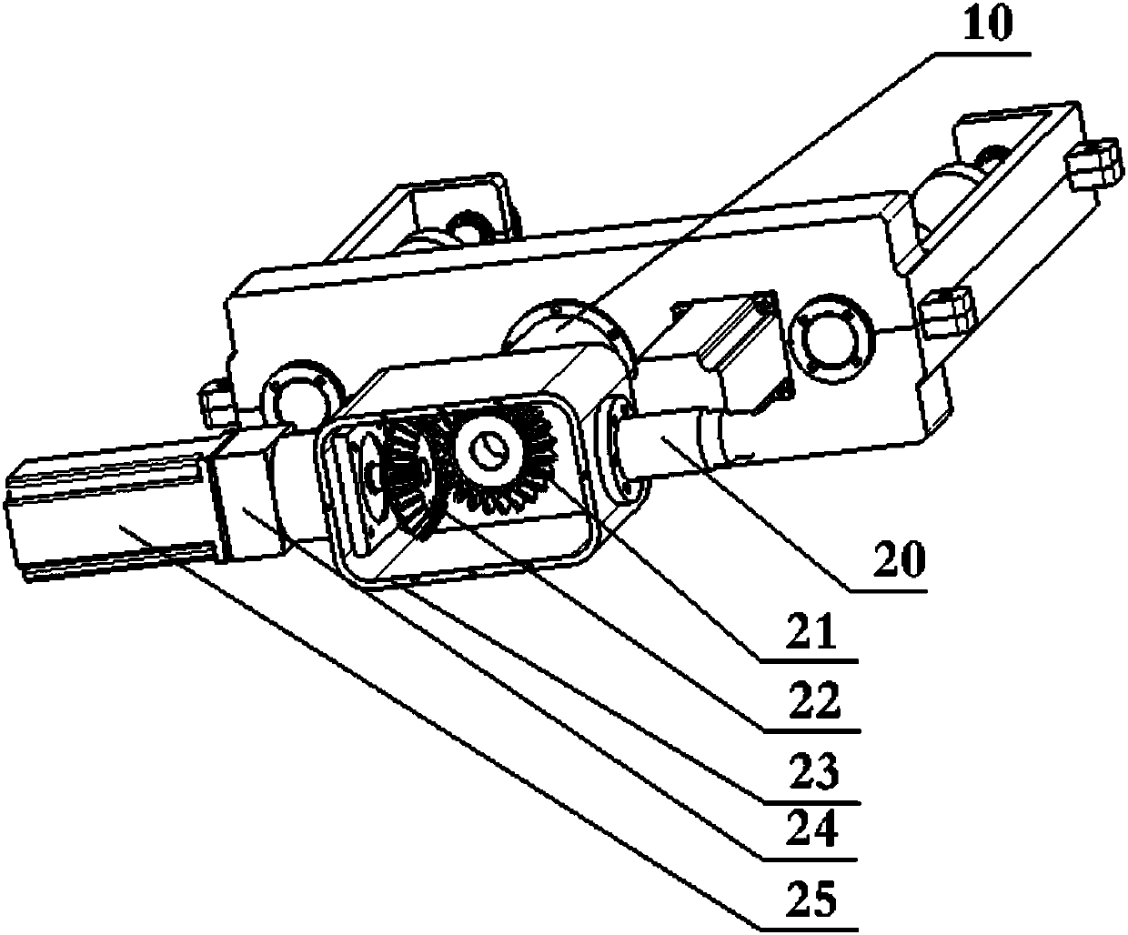 Industrial pole-climbing robot with obstacle-surmounting function