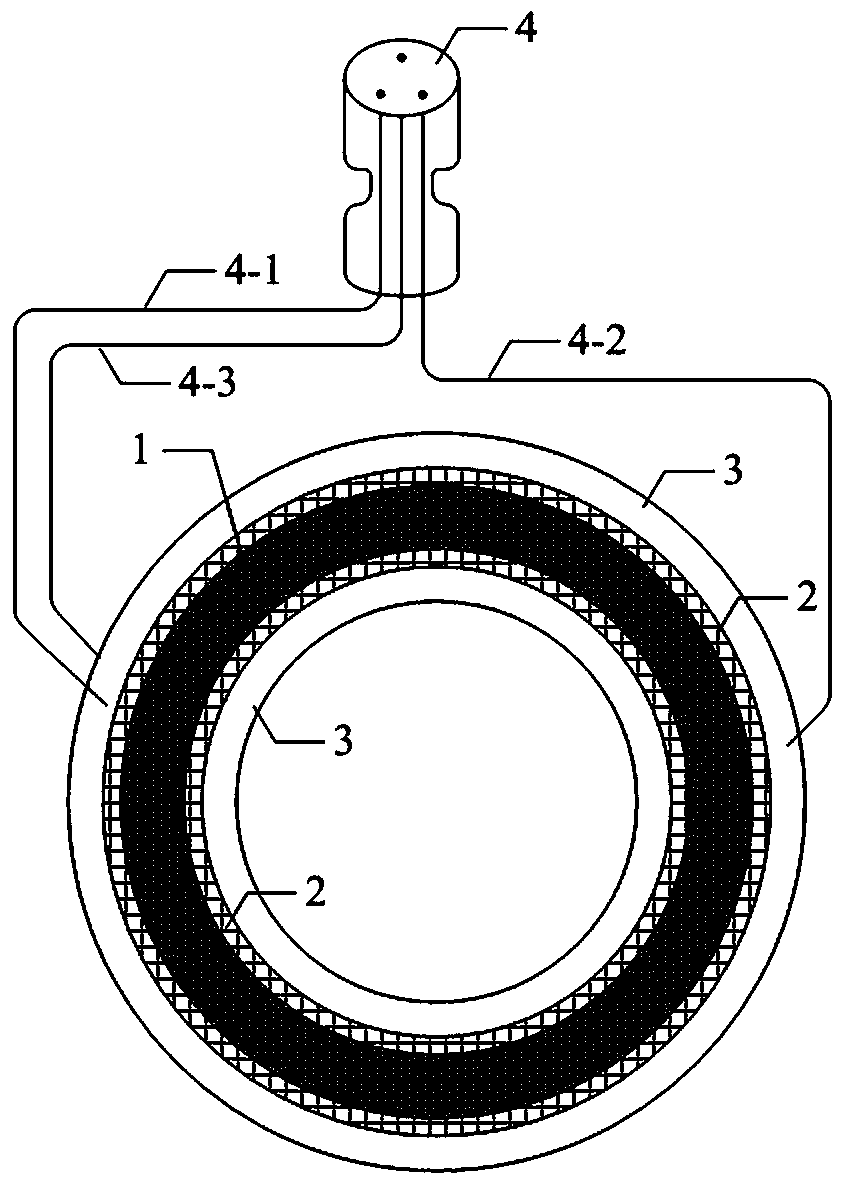 Manufacturing method of dual-power output energy taking magnetic core